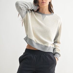 Color Block Medium weight sweatshirt